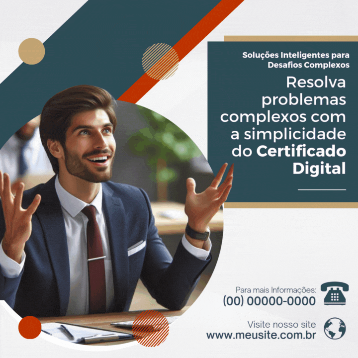 Artes Editáveis Para Certificados Digitais No Canva